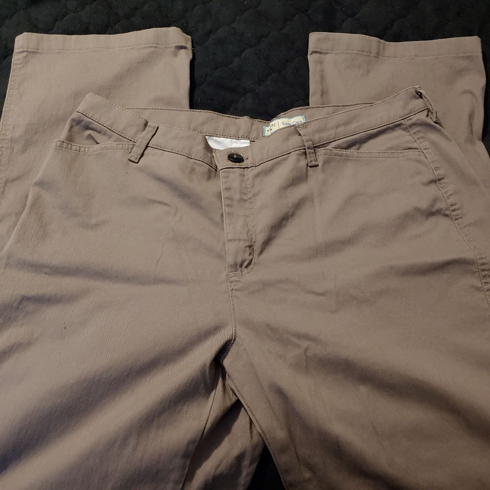 Riders by Lee brown dress pants easy care size 16